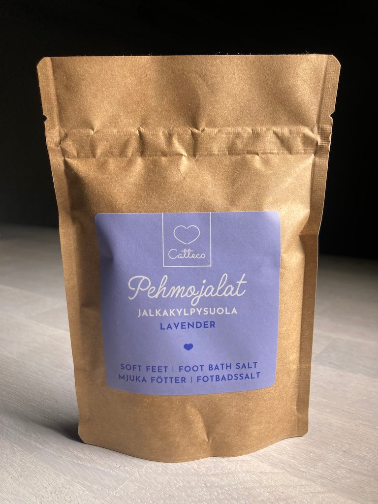 Pehmojalat jalkakylpysuola