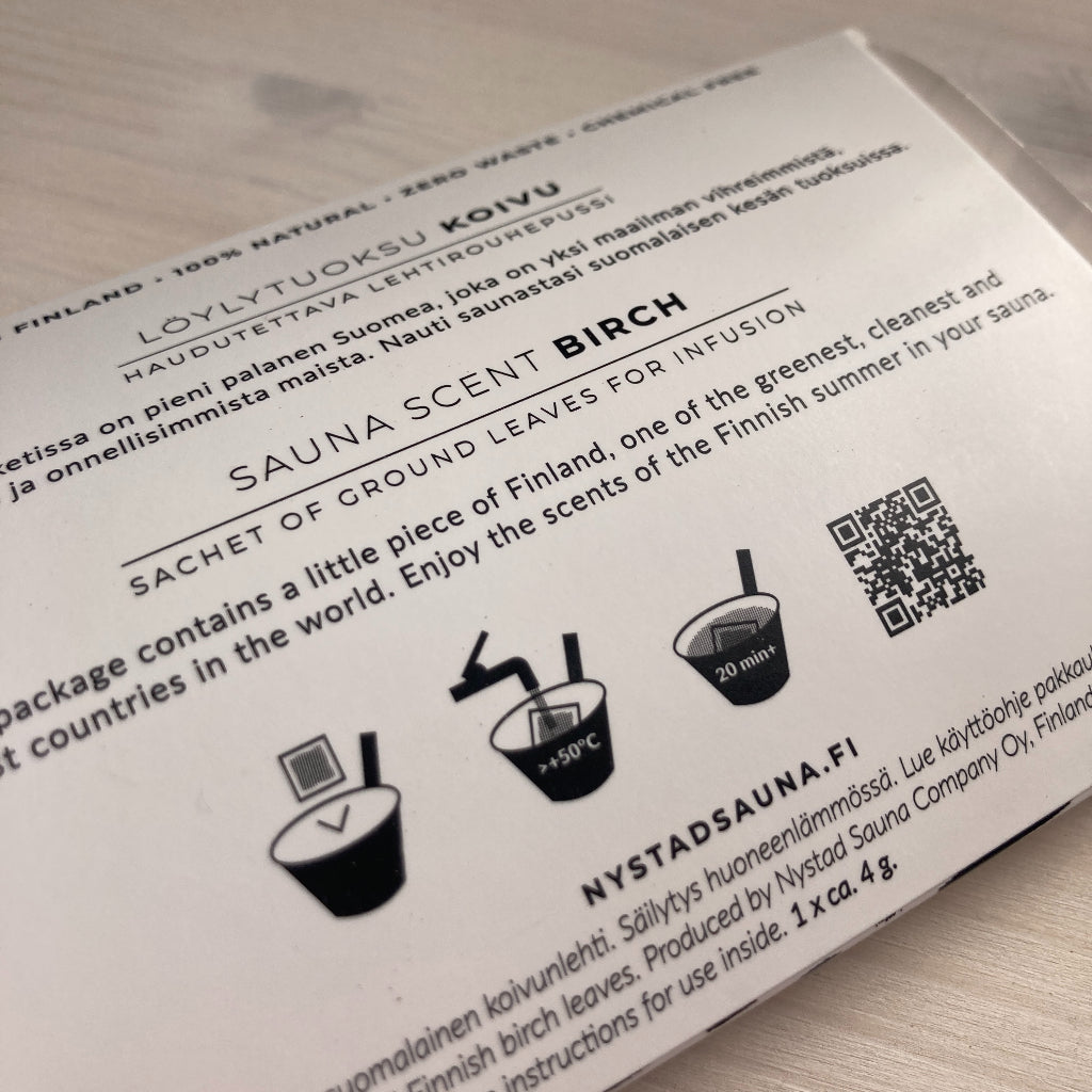 Koivu löylytuoksupussi 1-pack