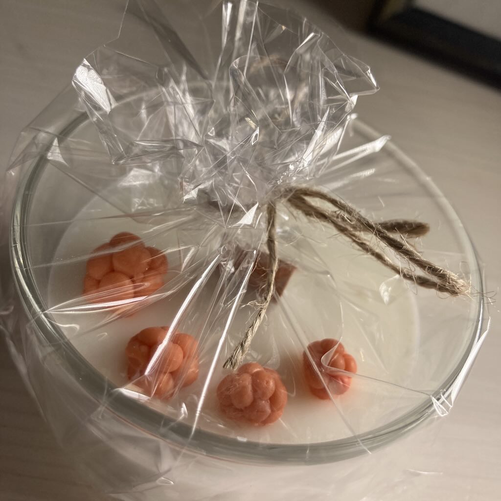 Puusydänkynttilä Hillaherkku