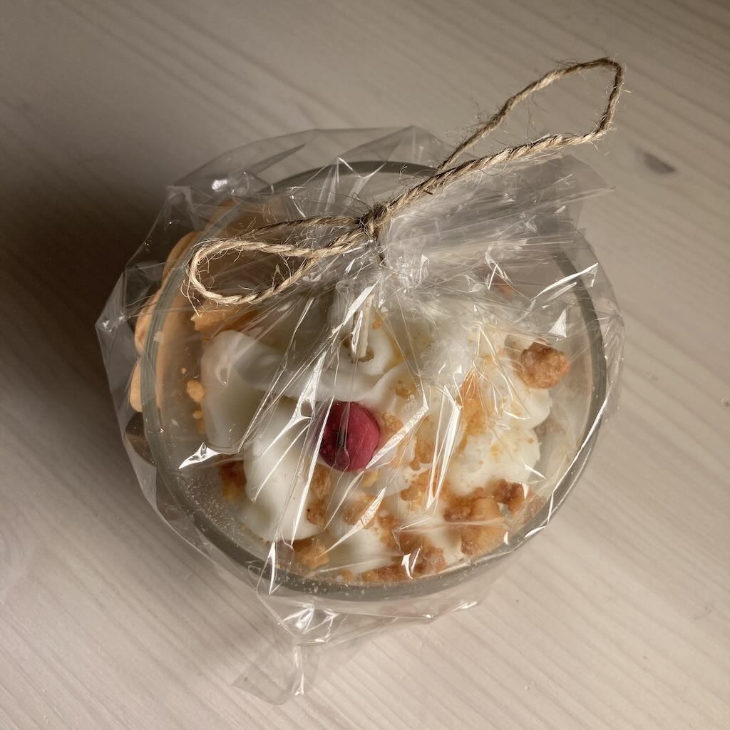 Piparkakkumousse kynttilä