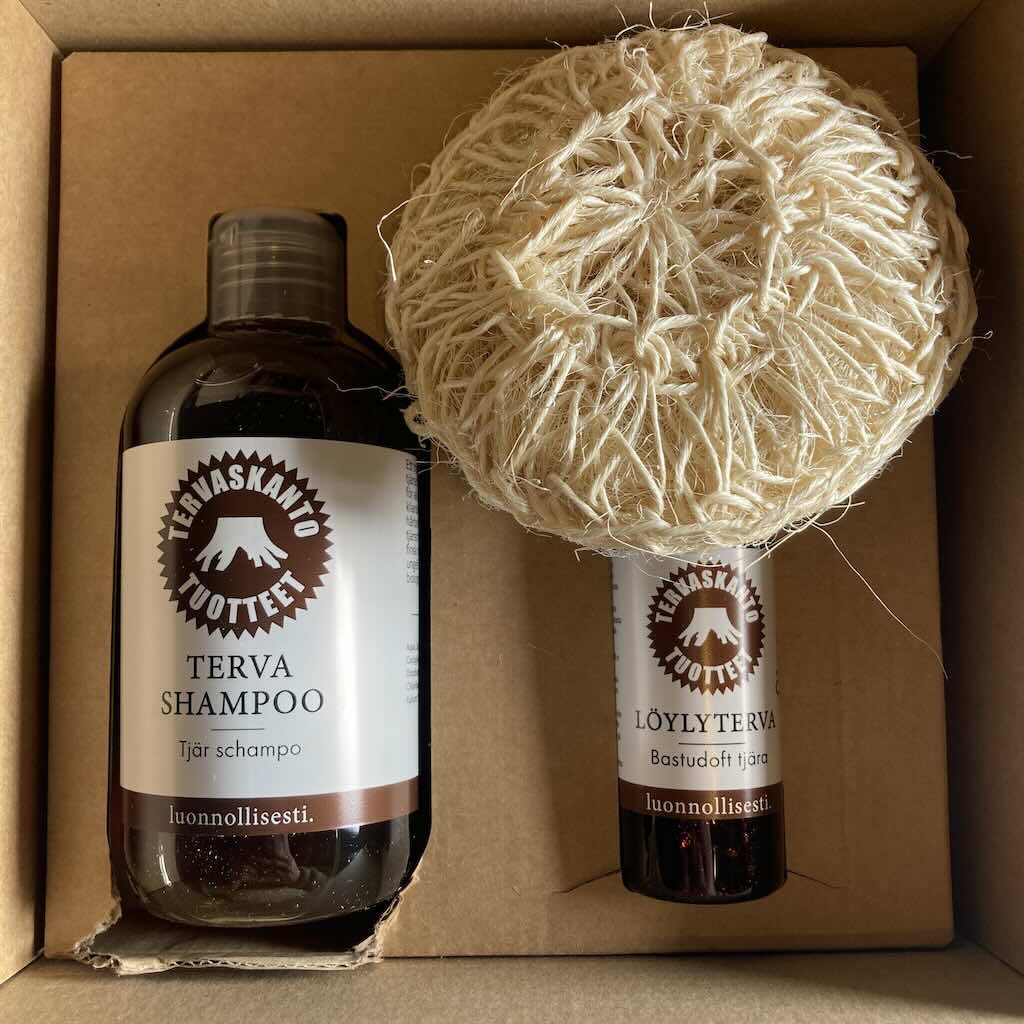 Tervaskanto lahjapakkaus