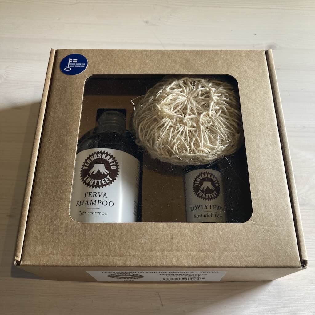 Tervaskanto lahjapakkaus