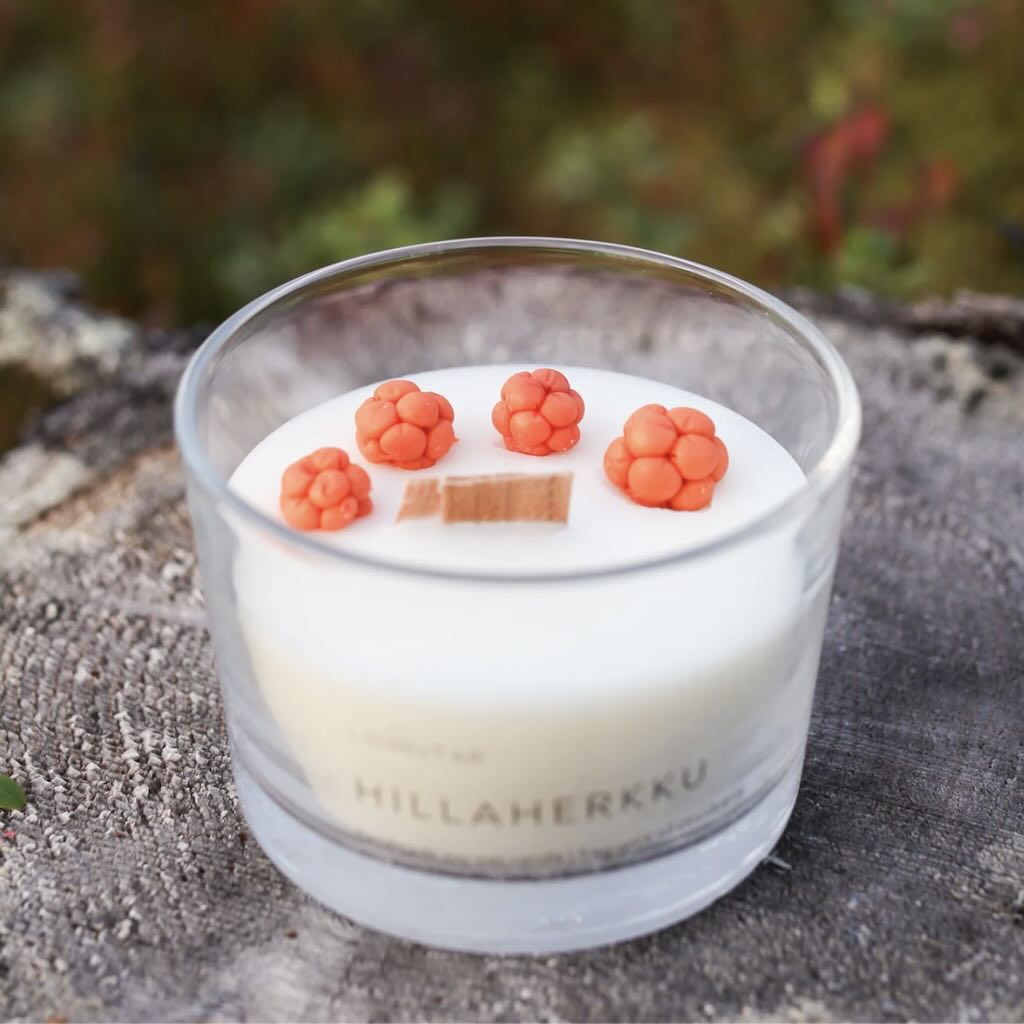 Puusydänkynttilä Hillaherkku