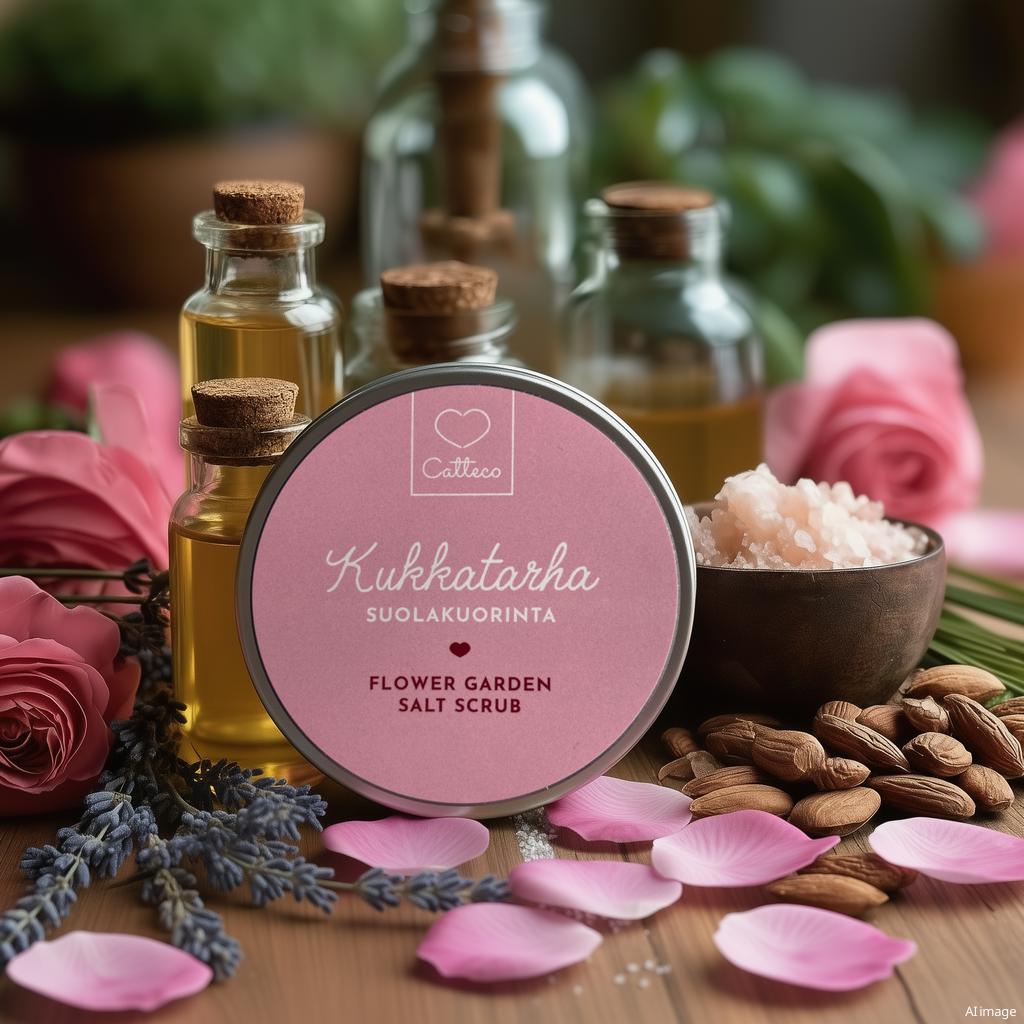 Kukkatarha suolakuorinta