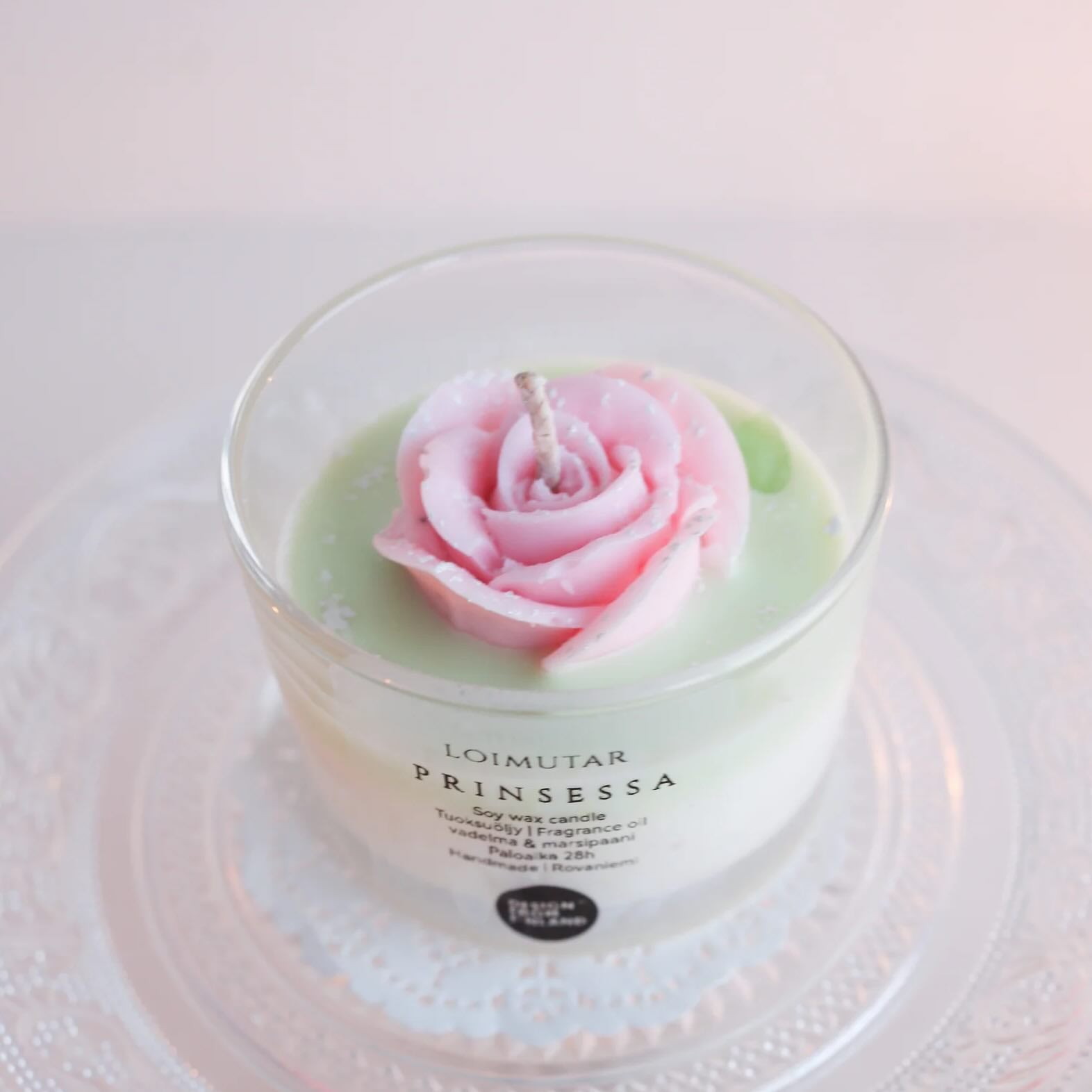 Loimutar Prinsessa marsipaanikynttilä