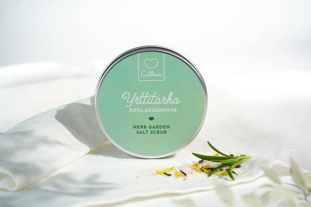 Yrttitarha suolakuorinta